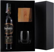 Виски Гленфиддик 12 лет в подарочной коробке 0,7 л +бокал+подставка