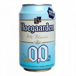 Пиво Хугарден Бланш безалкогольное 0,33