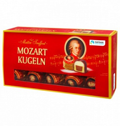 Конфеты Моцарт марципан в шоколаде 200г