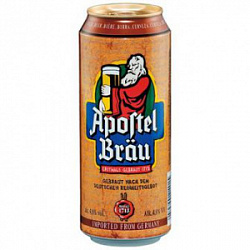 Пиво Апостел Брой светлое фильтрованное 0.5 л