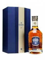 Виски Грантс 25 лет в подарочной коробке 0,7 л