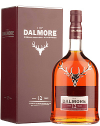 Виски Далмор 12 лет в подарочной коробке 0,7 л