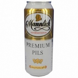Пиво Манлих Премиум Пилснер 0,5л