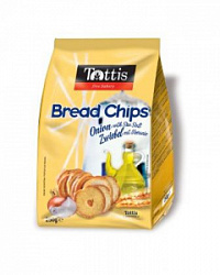 Хлебные чипсы Тоттис лук 250 г